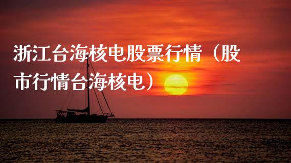 浙江台海核电股票行情（股市行情台海核电）_https://www.fsyjjx.cn_股指期货_第1张