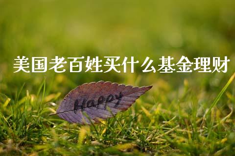 美国老百姓买什么基金理财_https://www.fsyjjx.cn_理财资讯_第1张