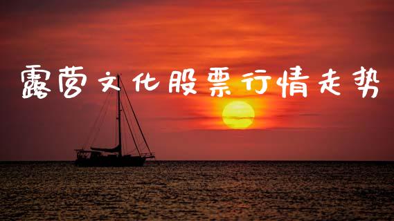 露营文化股票行情走势_https://www.fsyjjx.cn_股市分析_第1张