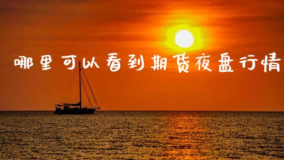 哪里可以看到期货夜盘行情_https://www.fsyjjx.cn_期货资讯_第1张