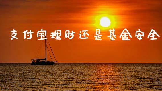 支付宝理财还是基金安全_https://www.fsyjjx.cn_问财精选_第1张