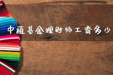 中植基金理财师工资多少_https://www.fsyjjx.cn_问财精选_第1张