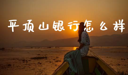平顶山银行怎么样_https://www.fsyjjx.cn_期货资讯_第1张