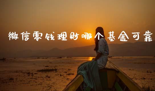 微信零钱理财哪个基金可靠_https://www.fsyjjx.cn_问财精选_第1张