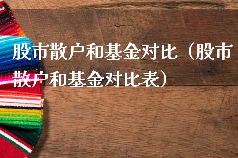 股市散户和基金对比（股市散户和基金对比表）_https://www.fsyjjx.cn_理财资讯_第1张