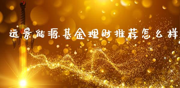 远景能源基金理财推荐怎么样_https://www.fsyjjx.cn_问财精选_第1张