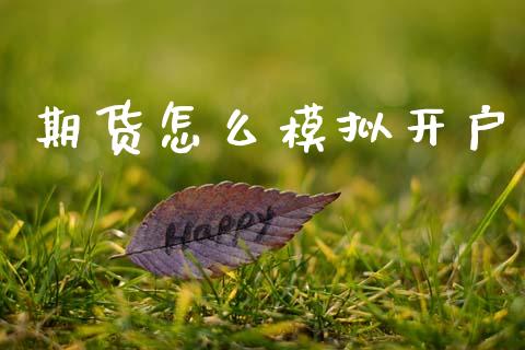 期货怎么模拟开户_https://www.fsyjjx.cn_期货在线_第1张