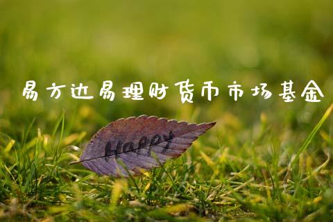 易方达易理财货币市场基金_https://www.fsyjjx.cn_理财资讯_第1张