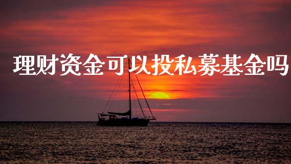 理财资金可以投私募基金吗_https://www.fsyjjx.cn_理财资讯_第1张