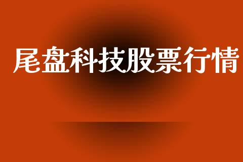 尾盘科技股票行情_https://www.fsyjjx.cn_股市分析_第1张