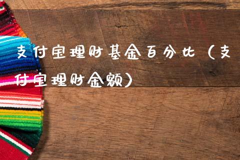 支付宝理财基金百分比（支付宝理财金额）_https://www.fsyjjx.cn_问财精选_第1张