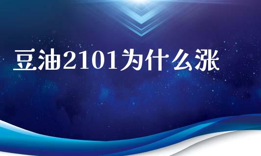 豆油2101为什么涨_https://www.fsyjjx.cn_股市分析_第1张