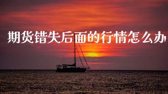 期货错失后面的行情怎么办_https://www.fsyjjx.cn_期货研报_第1张