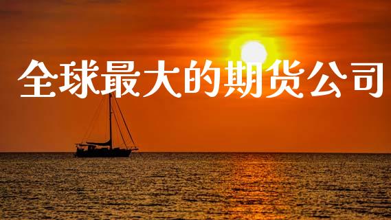 全球最大的期货公司_https://www.fsyjjx.cn_期货资讯_第1张