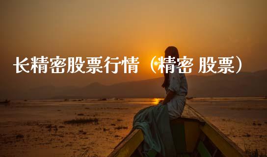 长精密股票行情（精密 股票）_https://www.fsyjjx.cn_股票指导_第1张