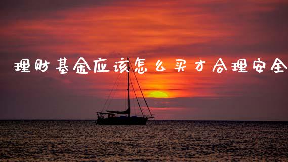理财基金应该怎么买才合理安全_https://www.fsyjjx.cn_问财精选_第1张
