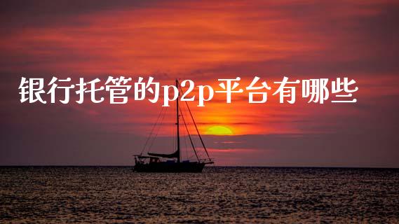 银行托管的p2p平台有哪些_https://www.fsyjjx.cn_理财资讯_第1张