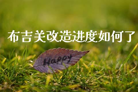 布吉关改造进度如何了_https://www.fsyjjx.cn_问财精选_第1张