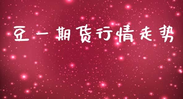 豆一期货行情走势_https://www.fsyjjx.cn_期货资讯_第1张