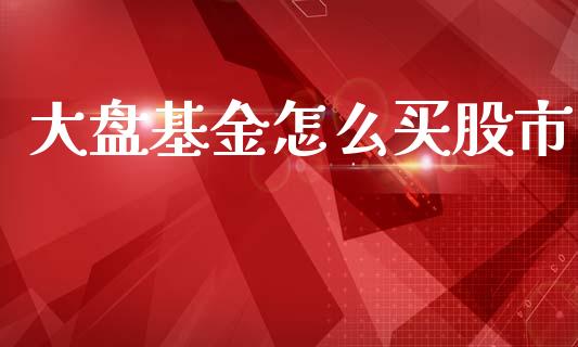 大盘基金怎么买股市_https://www.fsyjjx.cn_理财资讯_第1张