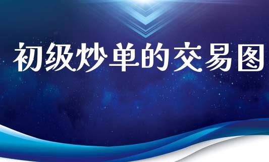 初级炒单的交易图_https://www.fsyjjx.cn_期货资讯_第1张