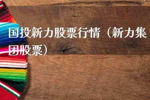 国投新力股票行情（新力集团股票）_https://www.fsyjjx.cn_股指期货_第1张