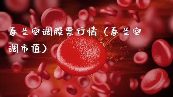 春兰空调股票行情（春兰空调市值）_https://www.fsyjjx.cn_股市分析_第1张