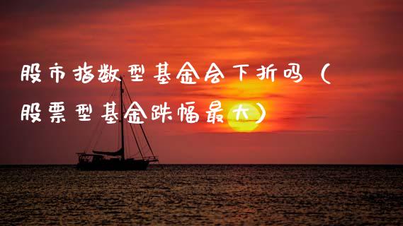 股市指数型基金会下折吗（股票型基金跌幅最大）_https://www.fsyjjx.cn_理财资讯_第1张