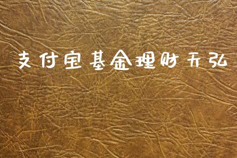 支付宝基金理财天弘_https://www.fsyjjx.cn_问财精选_第1张