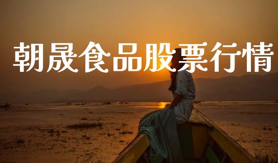 朝晟食品股票行情_https://www.fsyjjx.cn_股票指导_第1张