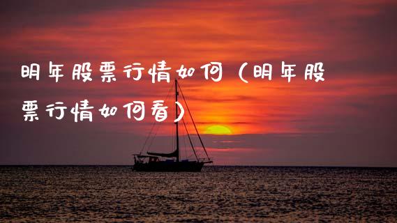 明年股票行情如何（明年股票行情如何看）_https://www.fsyjjx.cn_股票指导_第1张