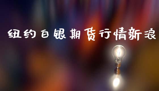 纽约白银期货行情新浪_https://www.fsyjjx.cn_期货资讯_第1张