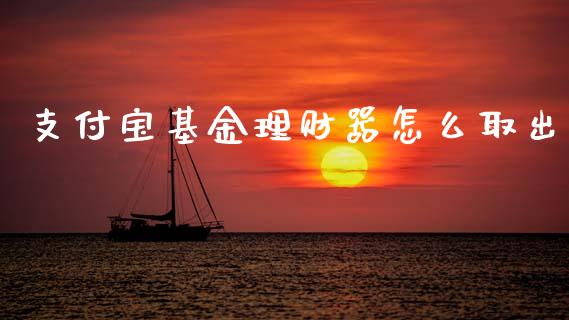 支付宝基金理财器怎么取出_https://www.fsyjjx.cn_问财精选_第1张