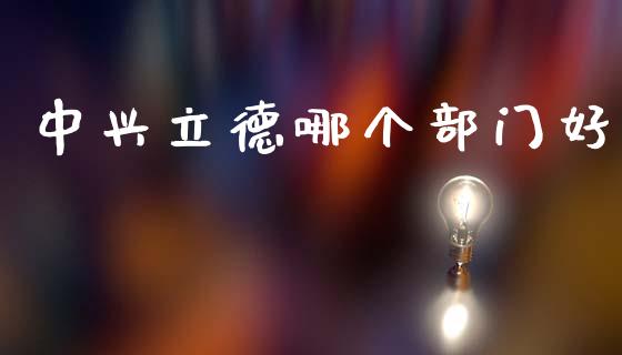中兴立德哪个部门好_https://www.fsyjjx.cn_问财精选_第1张