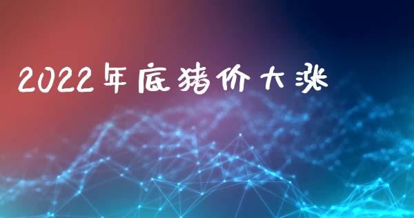 2022年底猪价大涨_https://www.fsyjjx.cn_期货资讯_第1张