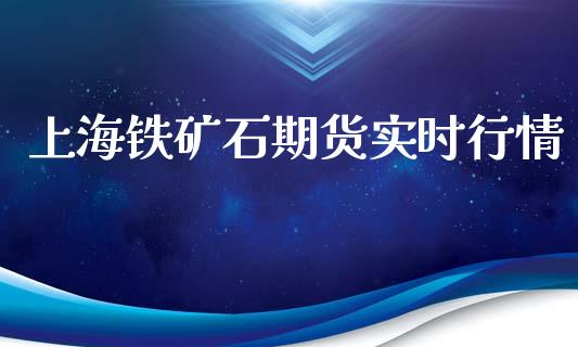 上海铁矿石期货实时行情_https://www.fsyjjx.cn_期货资讯_第1张