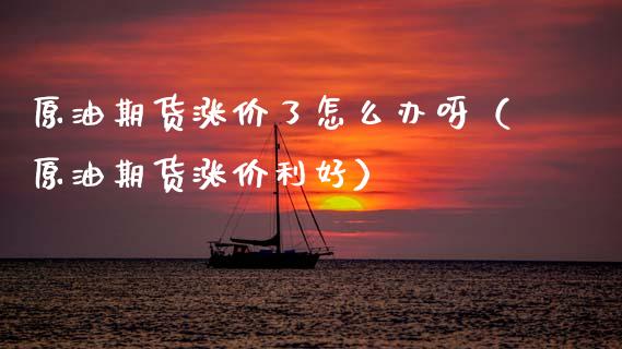 原油期货涨价了怎么办呀（原油期货涨价利好）_https://www.fsyjjx.cn_期货研报_第1张
