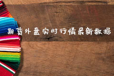 期货外盘实时行情最新数据_https://www.fsyjjx.cn_期货资讯_第1张