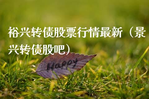 裕兴转债股票行情最新（景兴转债股吧）_https://www.fsyjjx.cn_股市分析_第1张