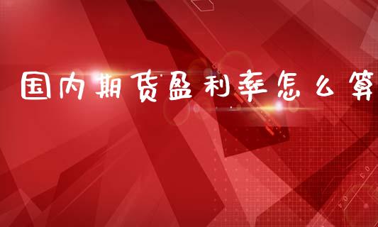 国内期货盈利率怎么算_https://www.fsyjjx.cn_期货研报_第1张