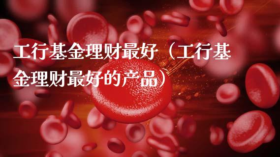 工行基金理财最好（工行基金理财最好的产品）_https://www.fsyjjx.cn_问财精选_第1张