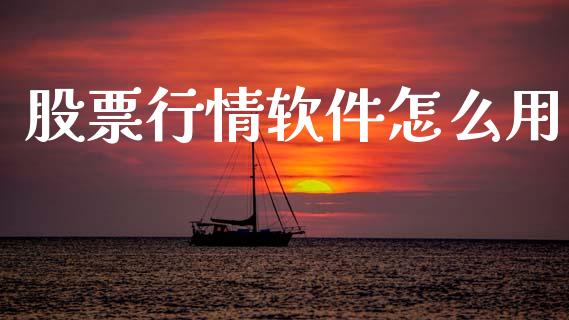 股票行情软件怎么用_https://www.fsyjjx.cn_股市分析_第1张