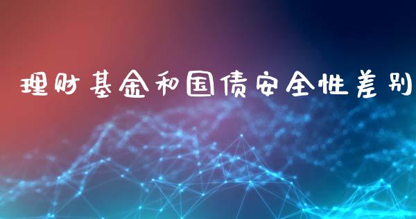 理财基金和国债安全性差别_https://www.fsyjjx.cn_理财资讯_第1张