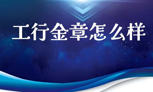 工行金章怎么样_https://www.fsyjjx.cn_期货在线_第1张