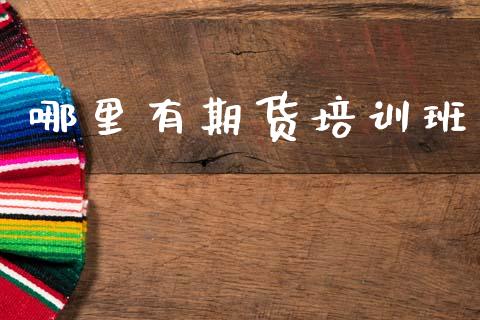 哪里有期货培训班_https://www.fsyjjx.cn_期货资讯_第1张