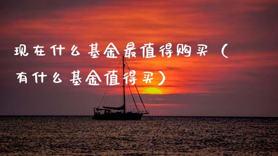现在什么基金最值得购买（有什么基金值得买）_https://www.fsyjjx.cn_问财精选_第1张