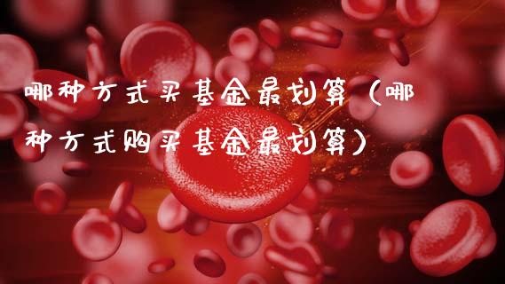 哪种方式买基金最划算（哪种方式购买基金最划算）_https://www.fsyjjx.cn_理财资讯_第1张