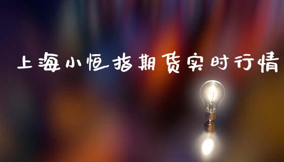 上海小恒指期货实时行情_https://www.fsyjjx.cn_期货研报_第1张