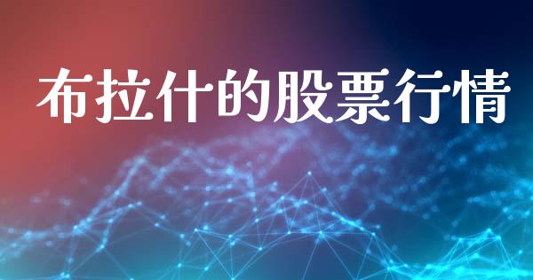 布拉什的股票行情_https://www.fsyjjx.cn_股市分析_第1张