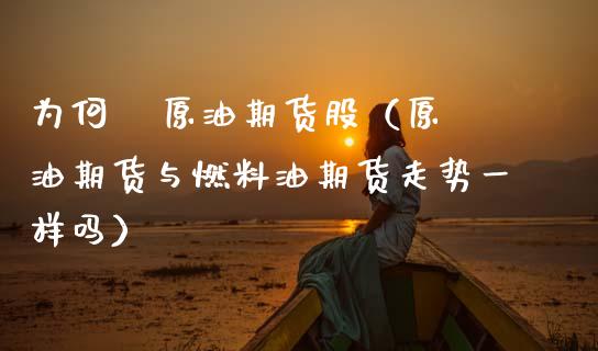 为何   原油期货股（原油期货与燃料油期货走势一样吗）_https://www.fsyjjx.cn_期货研报_第1张